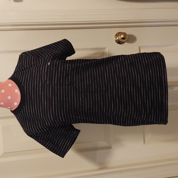 Vans Men's Small 100% Cotton Tee Navy Stripes - Picture 10 of 11